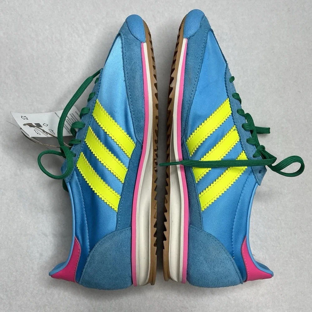 NEW Adidas Women's SL 72 OG W Sky Rush Yellow Sneakers 8 - Picture 8 of 10